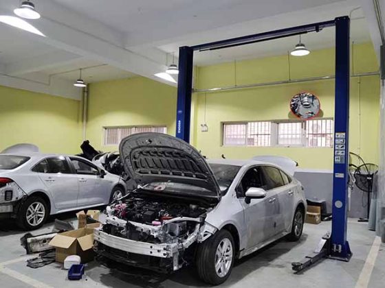Workstation Design for Automotive Repair Workshop