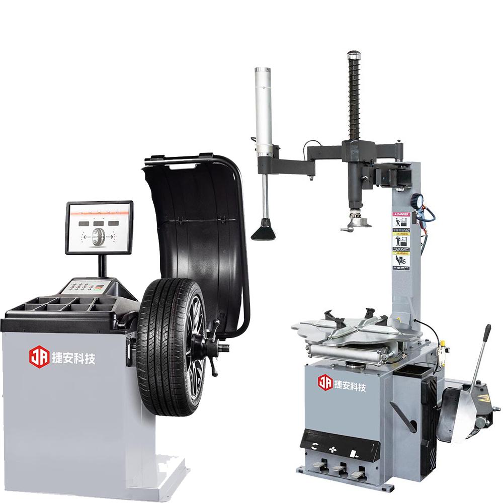 thumbnail image 2 of XK Tire Changer And Wheel Balancer Combo – 24" Rim Clamp, Repair Tool 988 690 2 of 6